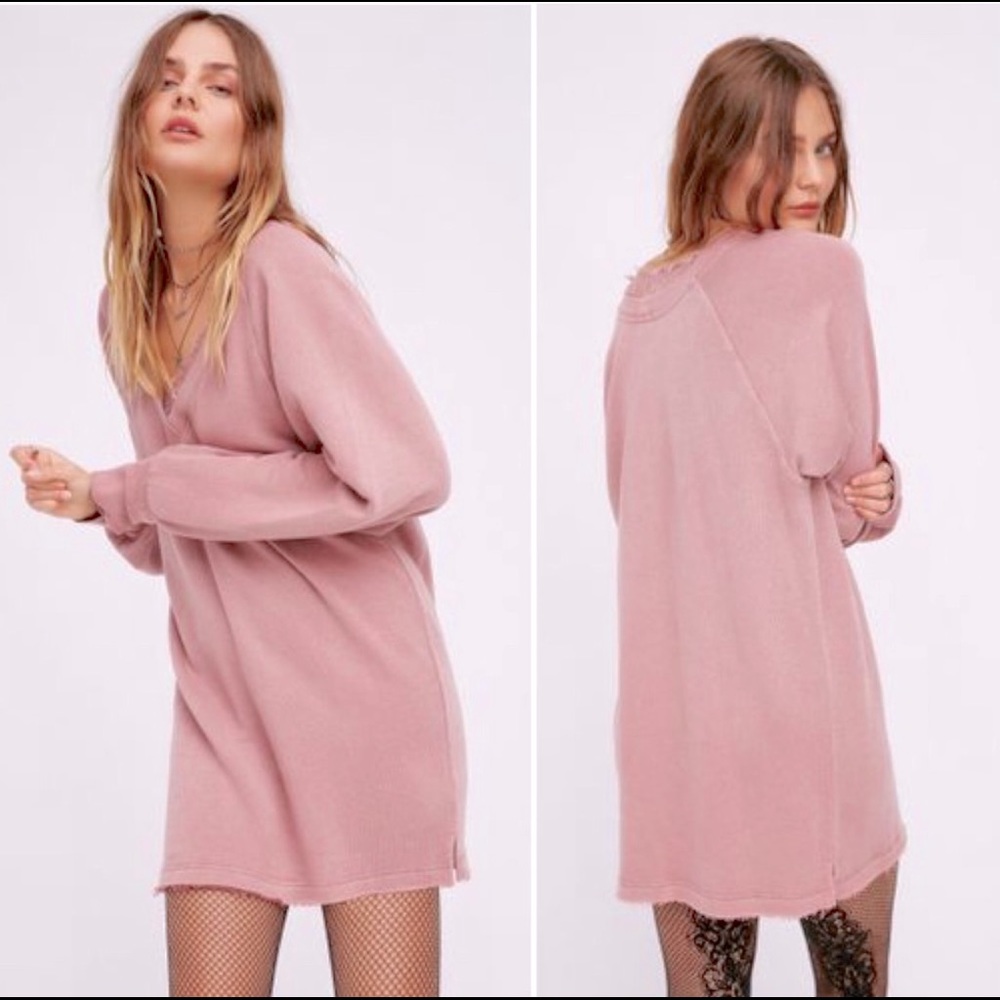 Free People || Girl Talk Lounge Pullover Jumper S